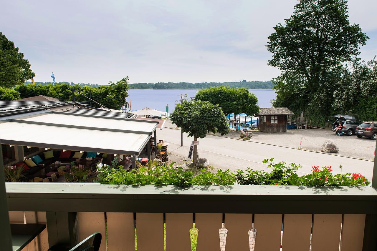 Hotel Garni Moewe Am See Prien am Chiemsee Exterior foto